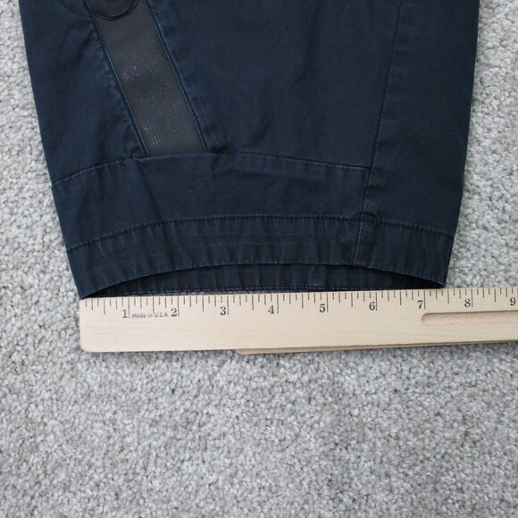 Nike Tech Woven Bonded Shorts Mens 28 Blue Cargo Cotton Stretch w/ 11" inseam - Picture 5 of 12